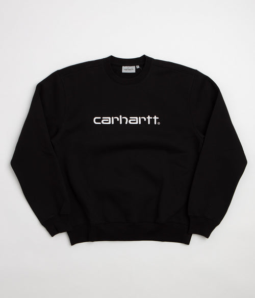 Carhartt Carhartt Crewneck Sweatshirt - Black / White