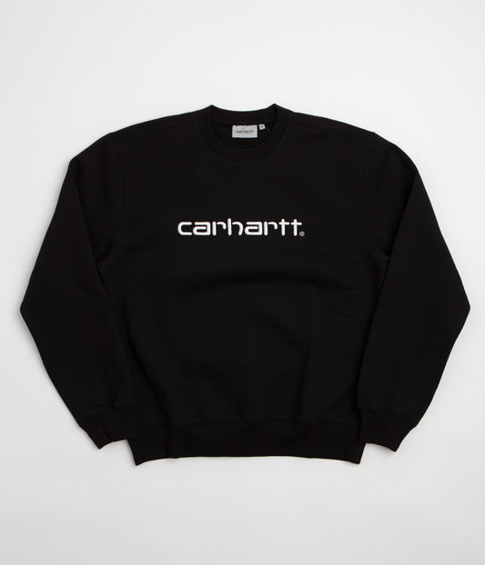 Carhartt Carhartt Crewneck Sweatshirt - Black / White