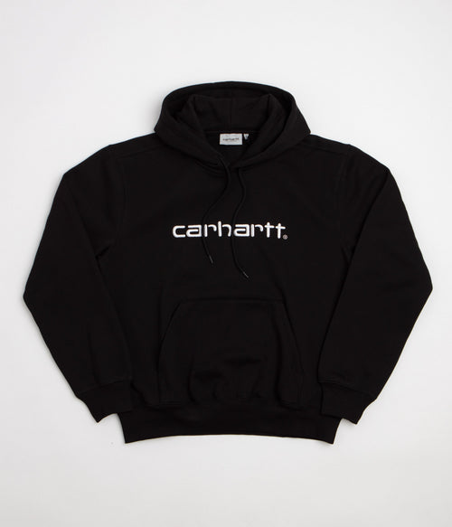 Carhartt Carhartt Hoodie - Black / White