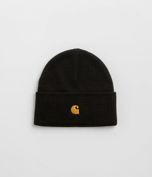 Carhartt Chase Beanie - Black / Gold
