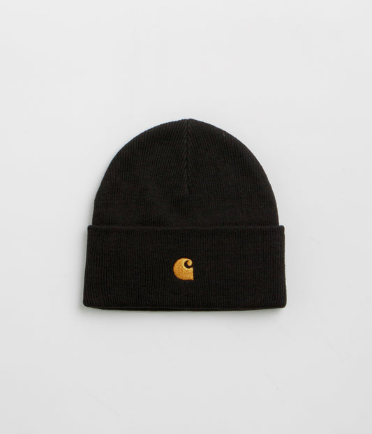 Carhartt Chase Beanie - Black / Gold