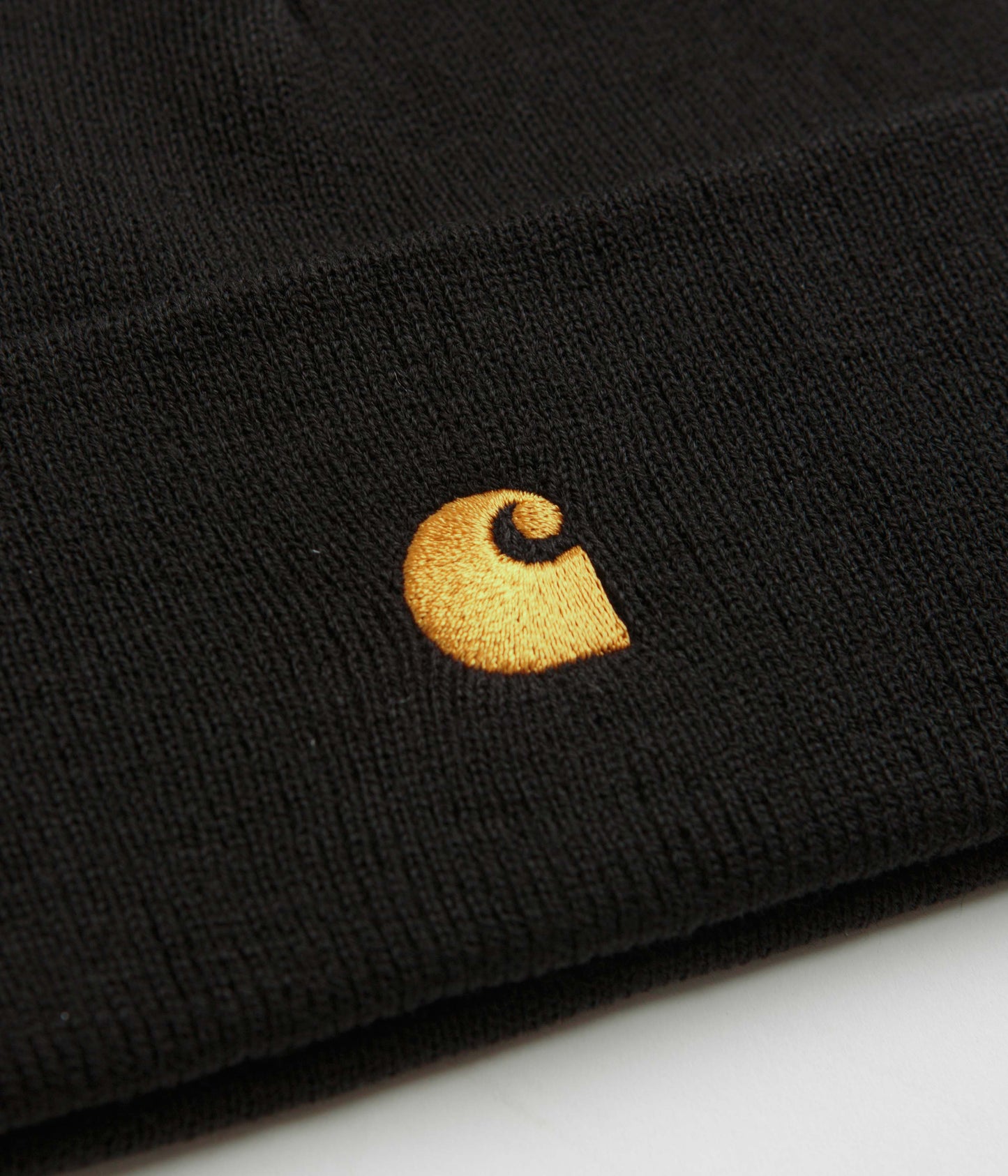 Carhartt Chase Beanie - Black / Gold