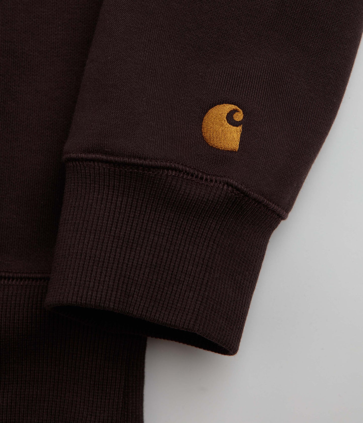 Carhartt Chase Hoodie - Palisander / Gold