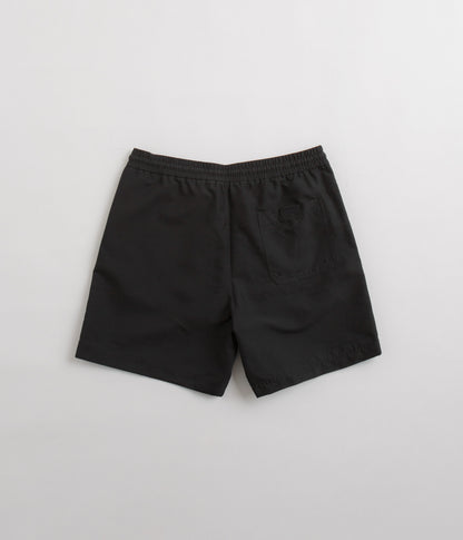 Carhartt Chase Swim Trunks - Black / Gold / Black