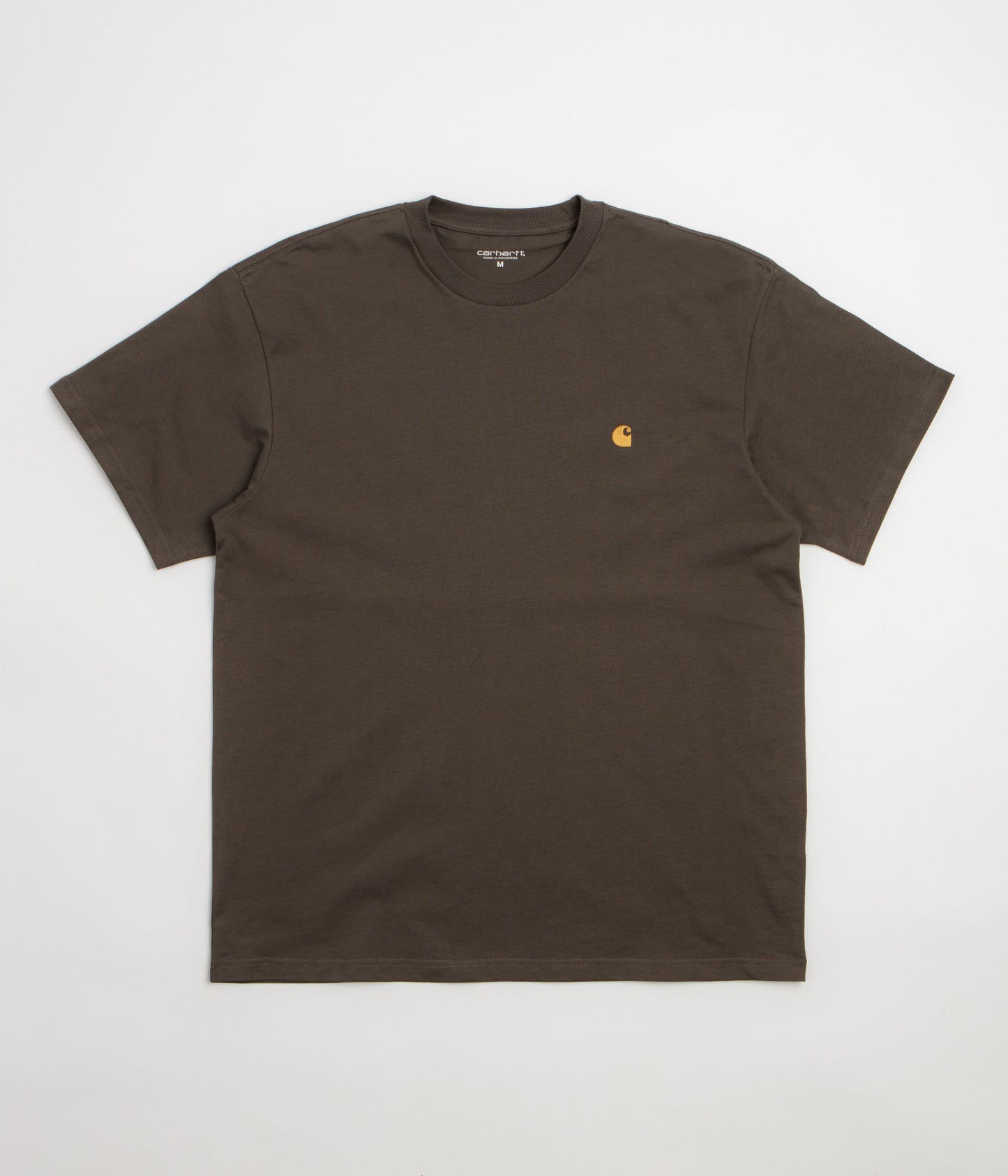 Carhartt Chase T-Shirt - Shungite / Gold
