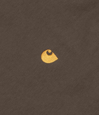 Carhartt Chase T-Shirt - Shungite / Gold