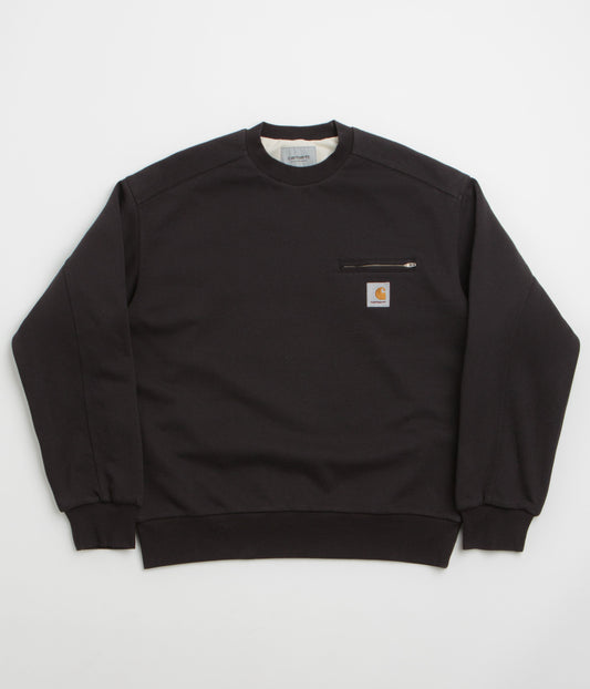 Carhartt Detroit Crewneck Sweatshirt - Black