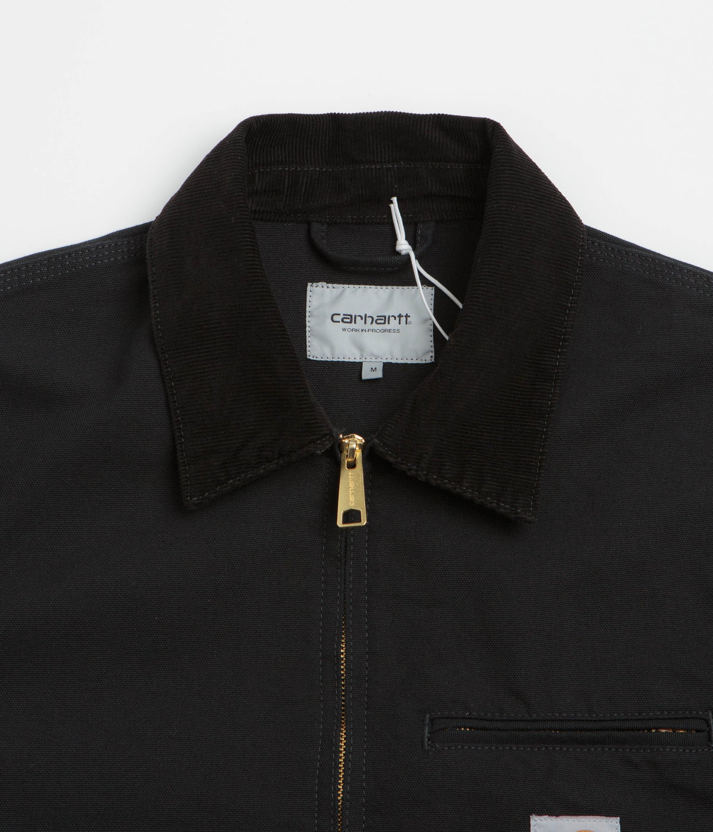 Carhartt Detroit Jacket - Black Rinsed / Black