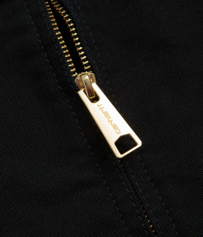Carhartt Detroit Jacket - Black Rinsed / Black
