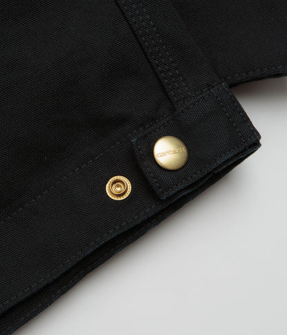 Carhartt Detroit Jacket - Black Rinsed / Black