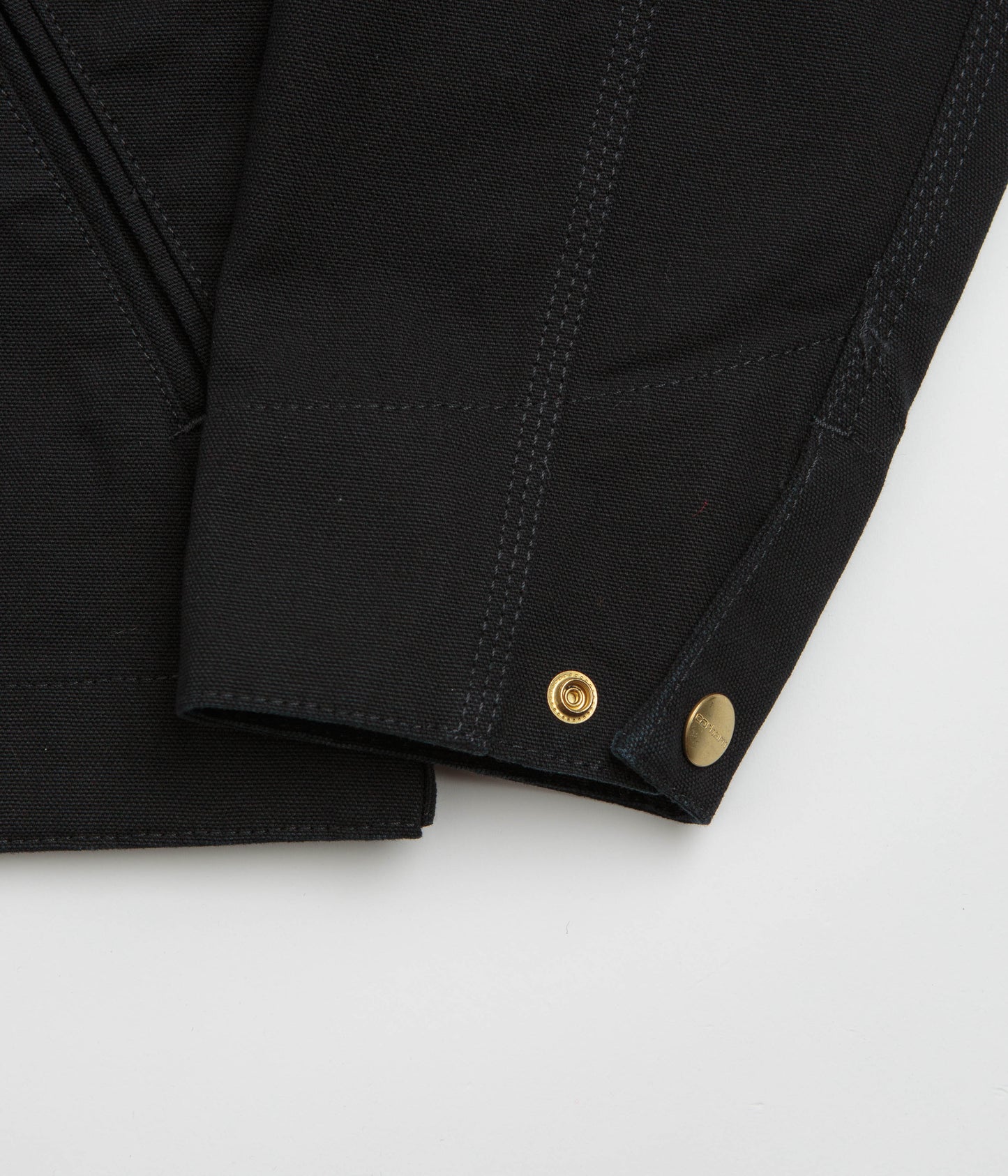 Carhartt Detroit Jacket - Black Rinsed / Black