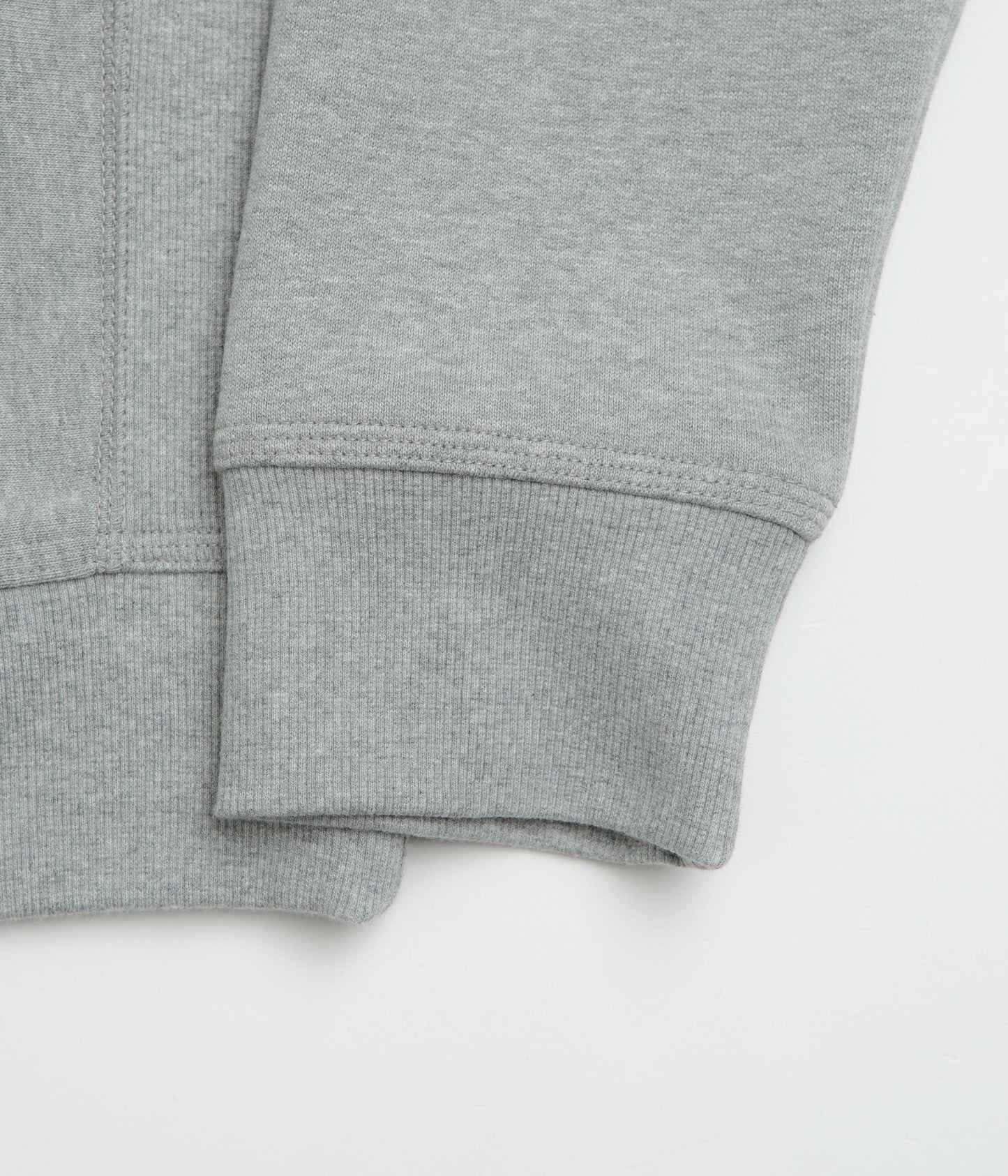 Carhartt Half Zip American Script Sweatshirt - Grey Heather