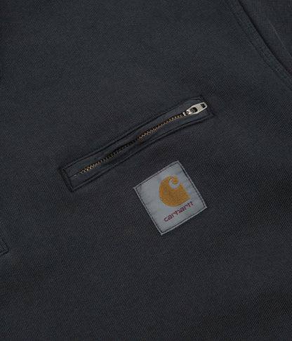 Carhartt Half Zip Detroit Sweatshirt - Black