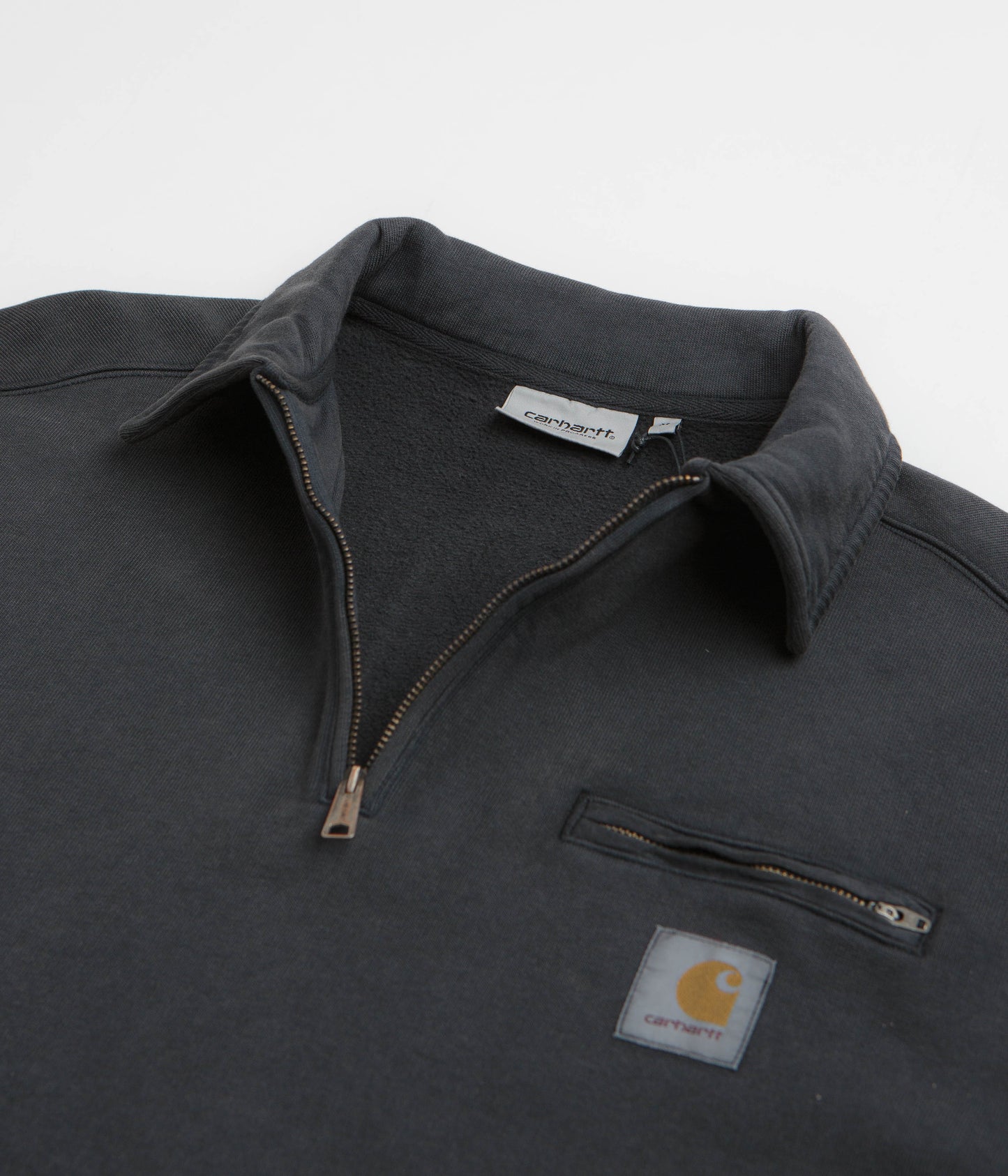 Carhartt Half Zip Detroit Sweatshirt - Black