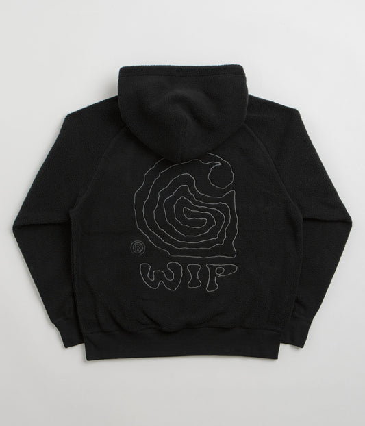 Carhartt Helix Hoodie - Black / Porphyry