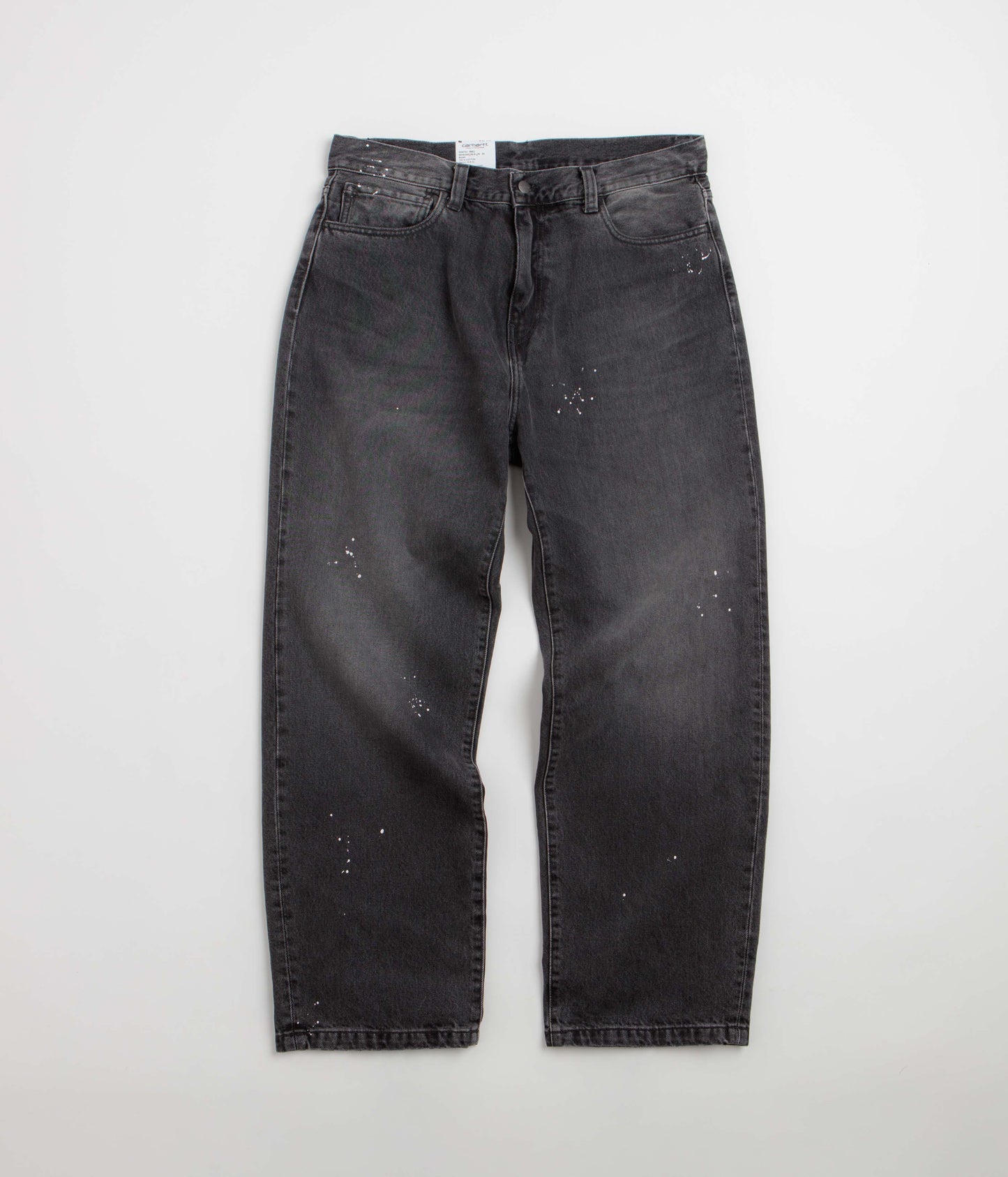 Carhartt Landon Pants - Black Destroy Wash / Splatter
