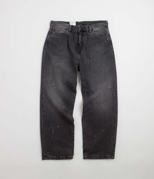 Carhartt Landon Pants - Black Destroy Wash / Splatter
