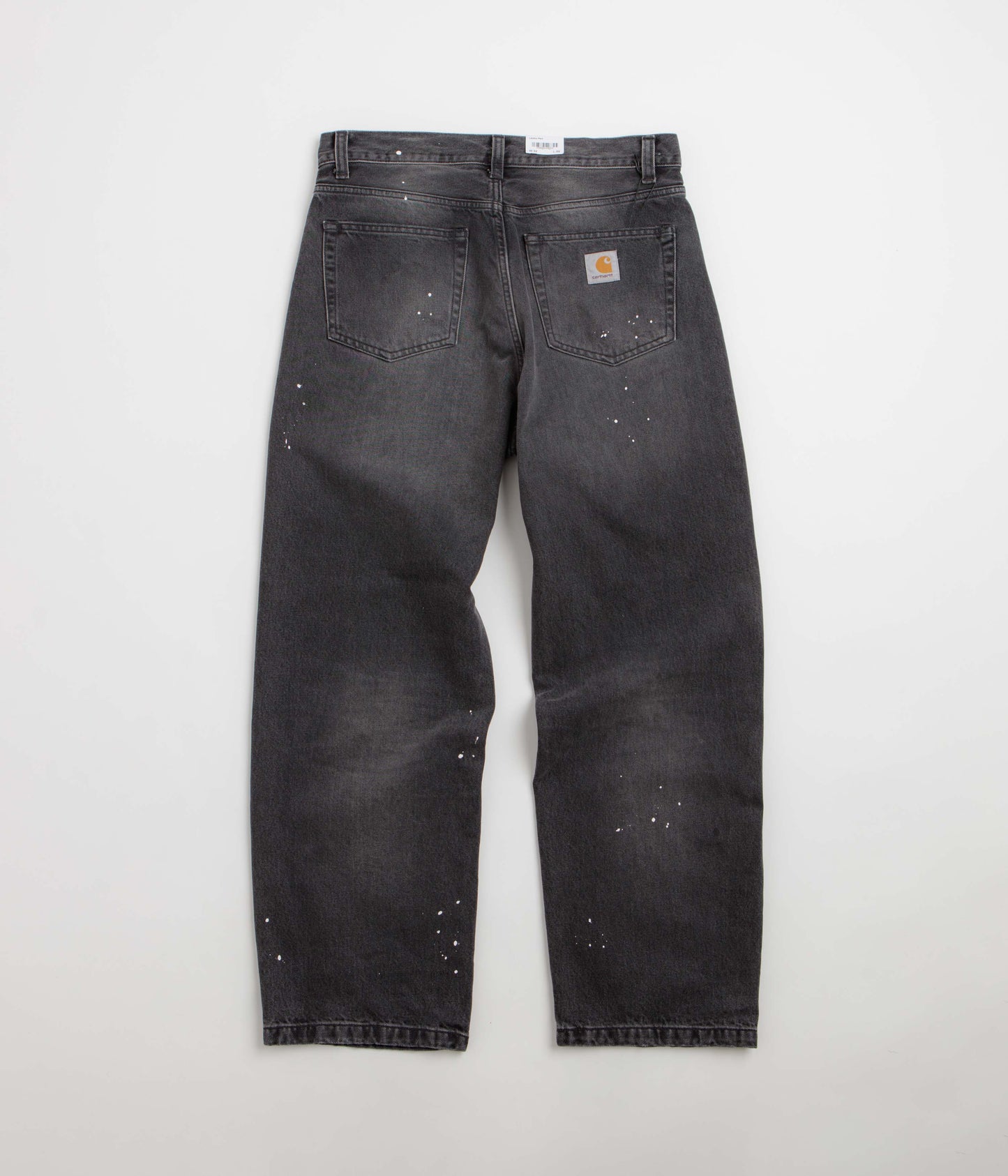 Carhartt Landon Pants - Black Destroy Wash / Splatter