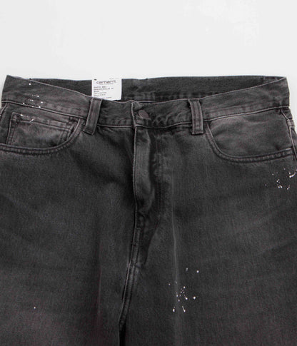 Carhartt Landon Pants - Black Destroy Wash / Splatter