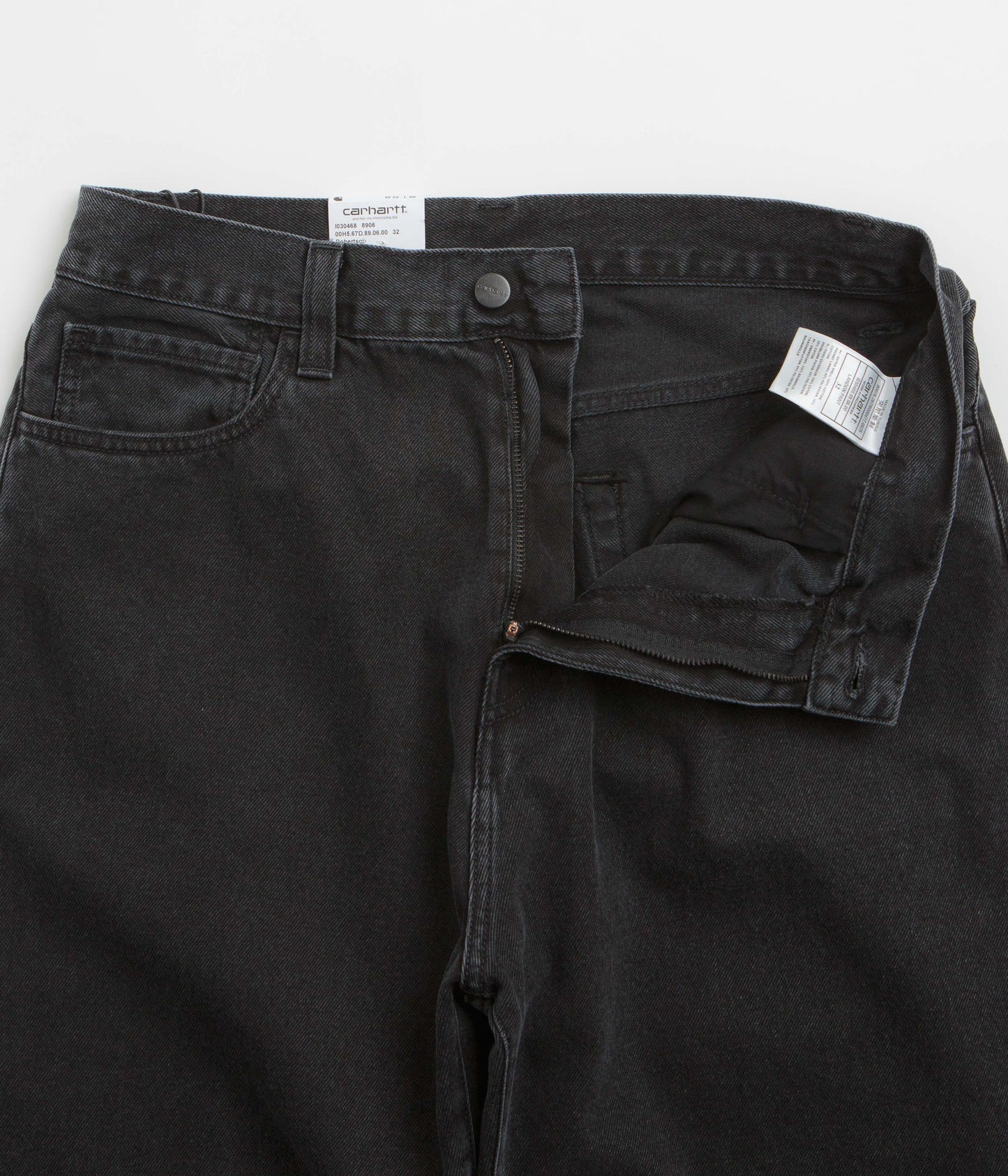 Carhartt Landon Pants - Black Stone Washed