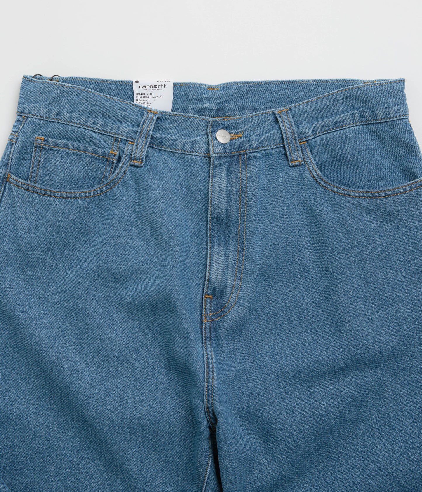 Carhartt Landon Pants - Blue Heavy Stone Washed