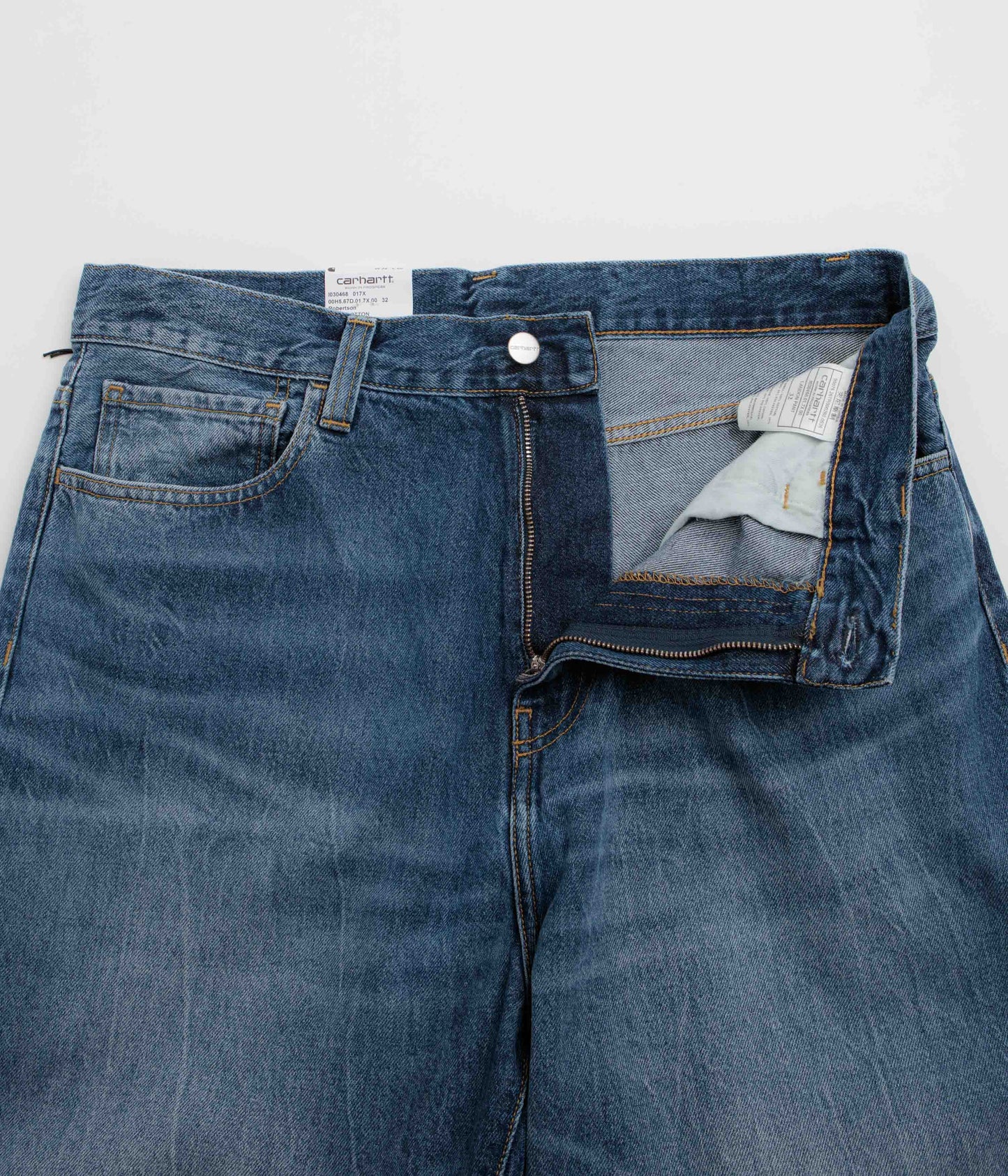 Carhartt Landon Pants - Blue Marble Used Wash