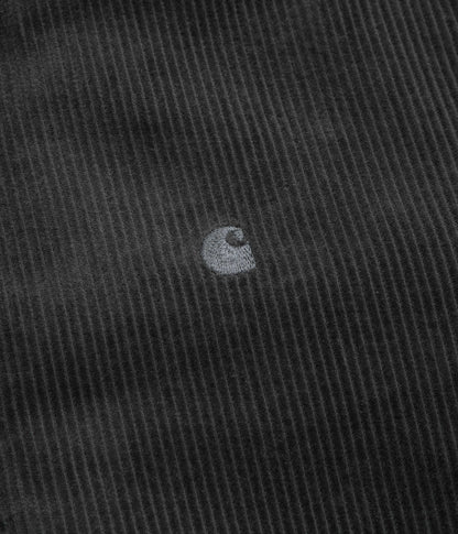 Carhartt Madison Cord Shirt - Graphite / Graphite