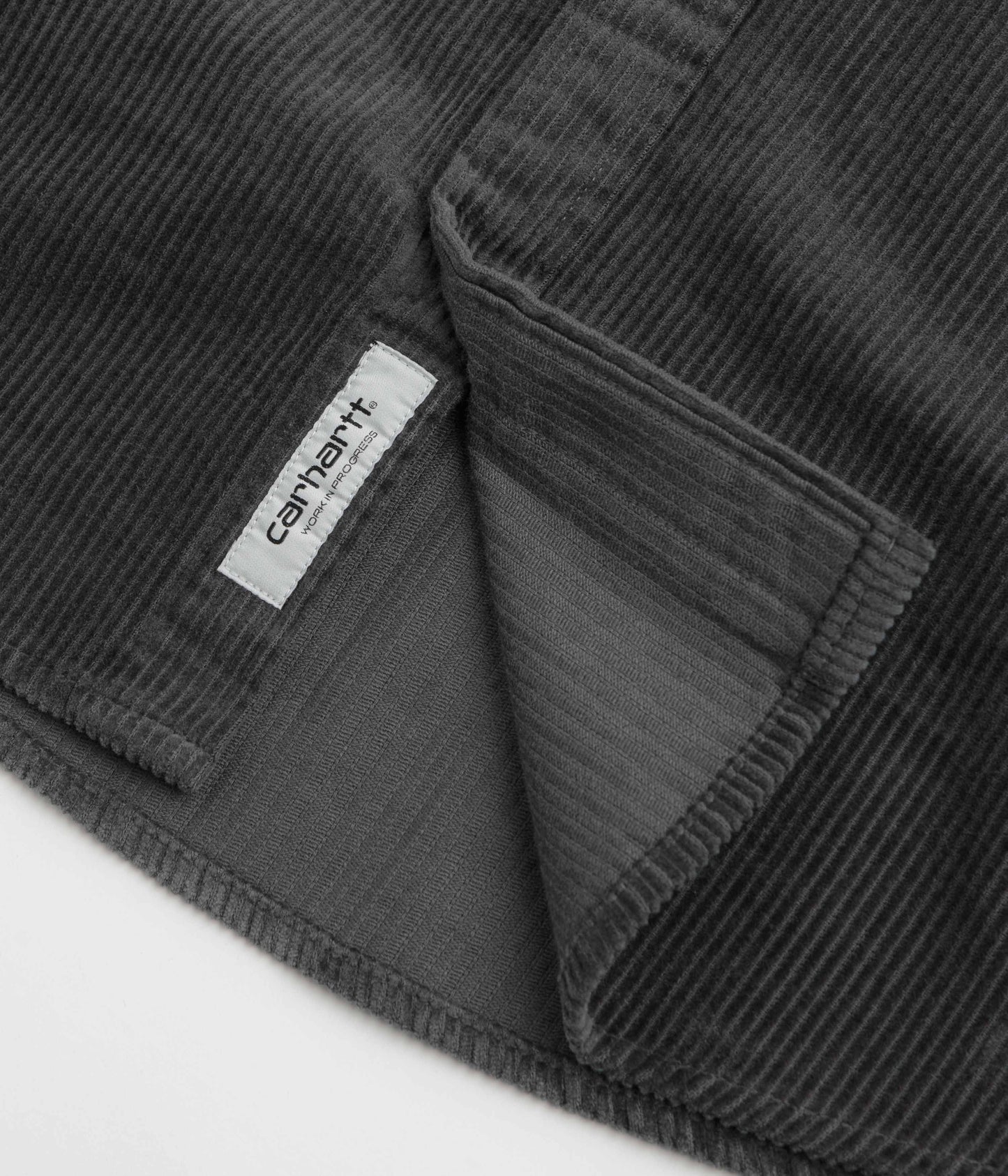 Carhartt Madison Cord Shirt - Graphite / Graphite