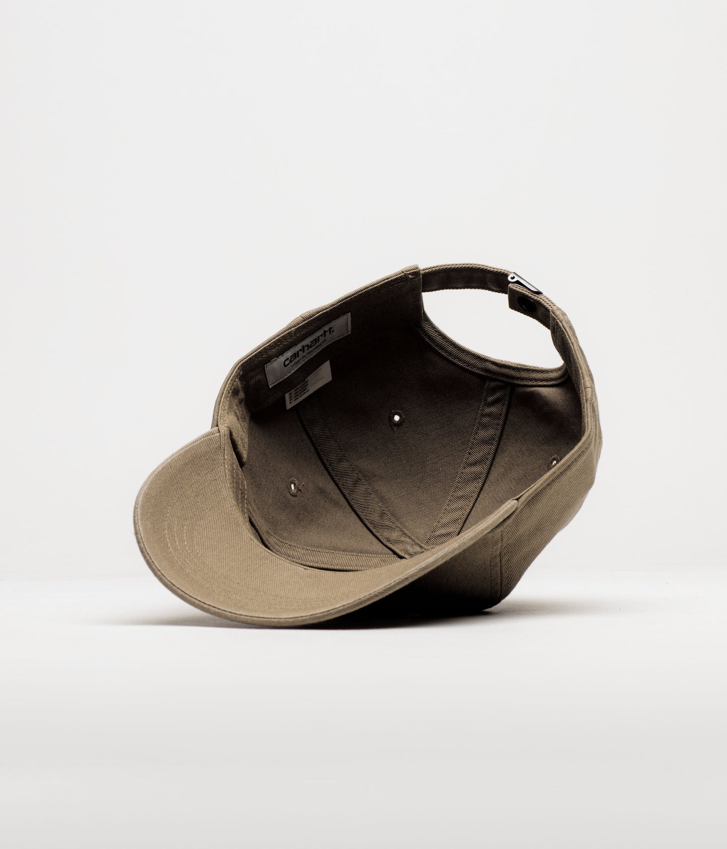 Carhartt Madison Logo Cap - Leather / White