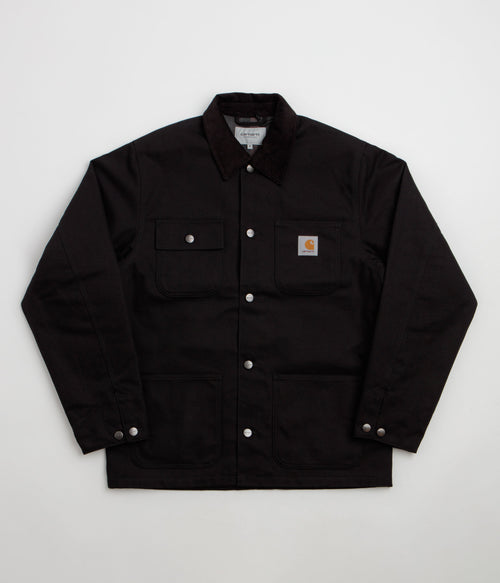 Carhartt Michigan Coat - Black / Black Rigid