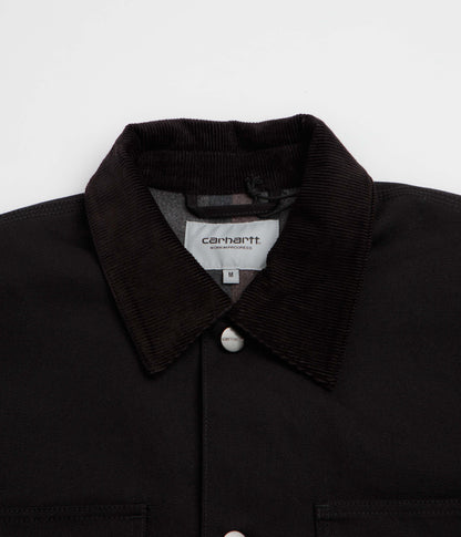 Carhartt Michigan Coat - Black / Black Rigid