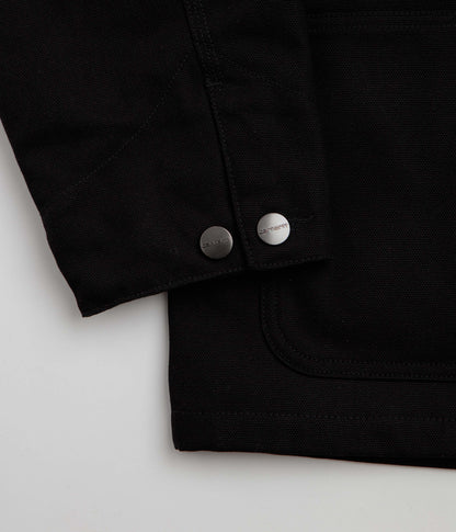 Carhartt Michigan Coat - Black / Black Rigid