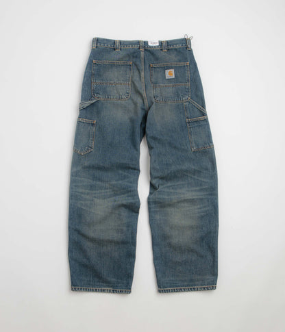 Carhartt Oakland Pants - Blue Worn Used Wash