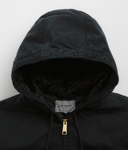 Carhartt OG Active Jacket - Black / Black Stone Canvas