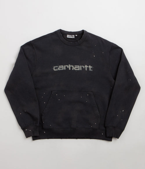 Carhartt Painter Crewneck Sweatshirt - Black