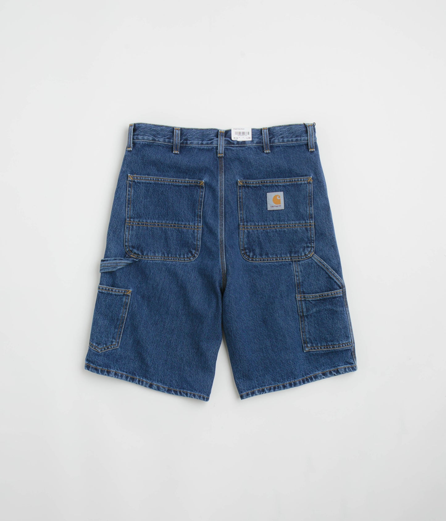 Carhartt Single Knee Shorts - Stone Washed Blue