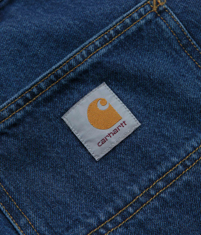 Carhartt Single Knee Shorts - Stone Washed Blue