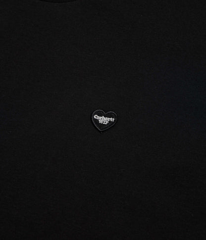 Carhartt Small Heart T-Shirt - Black / Black