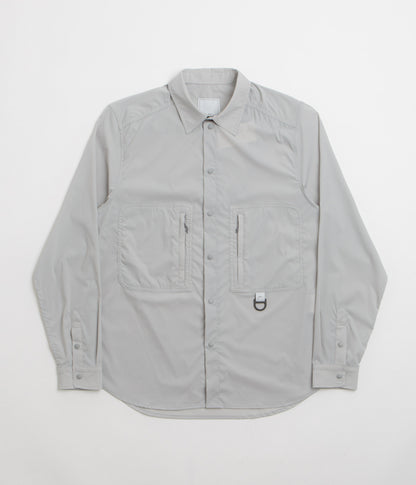 Cayl Stretch Nylon Hiker Shirt - Light Grey