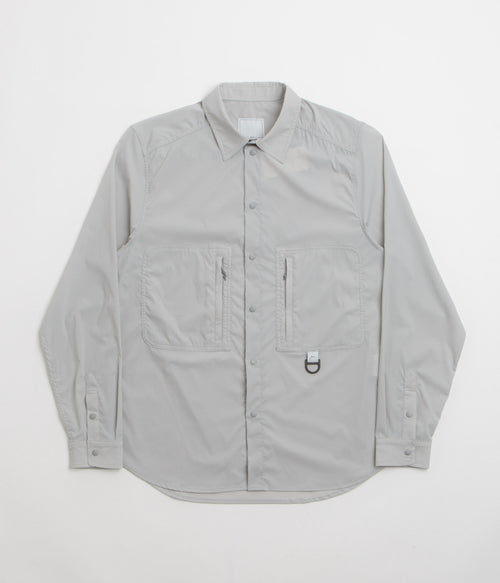 Cayl Stretch Nylon Hiker Shirt - Light Grey