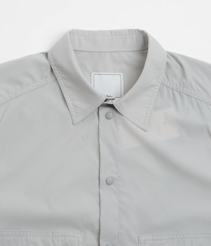 Cayl Stretch Nylon Hiker Shirt - Light Grey