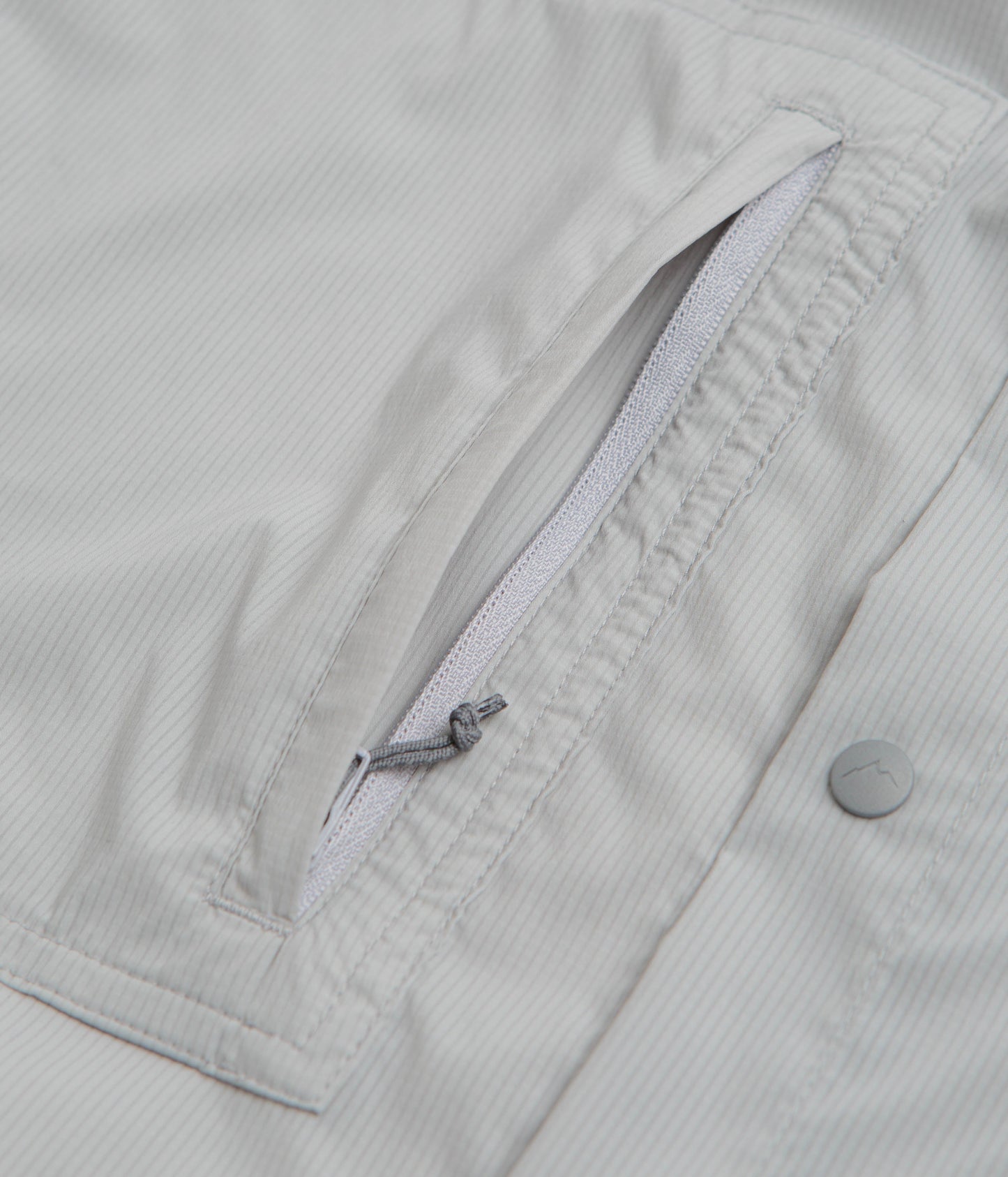 Cayl Stretch Nylon Hiker Shirt - Light Grey