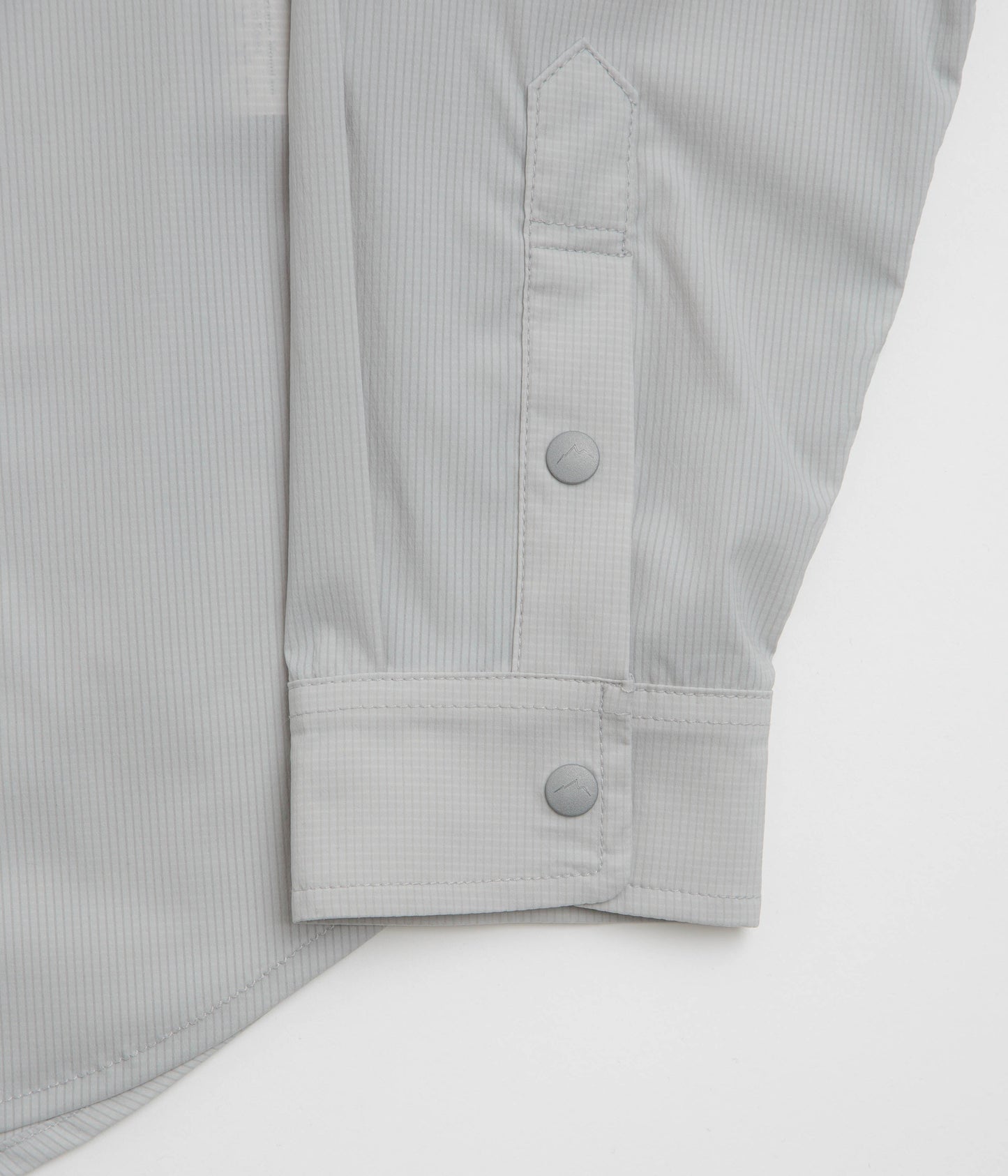 Cayl Stretch Nylon Hiker Shirt - Light Grey