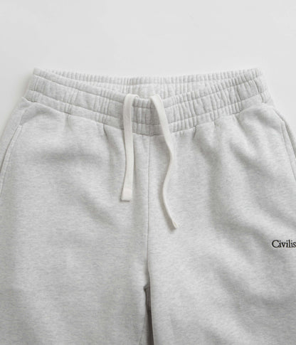 Civilist Leisure Sweatpants - Light Heather Grey
