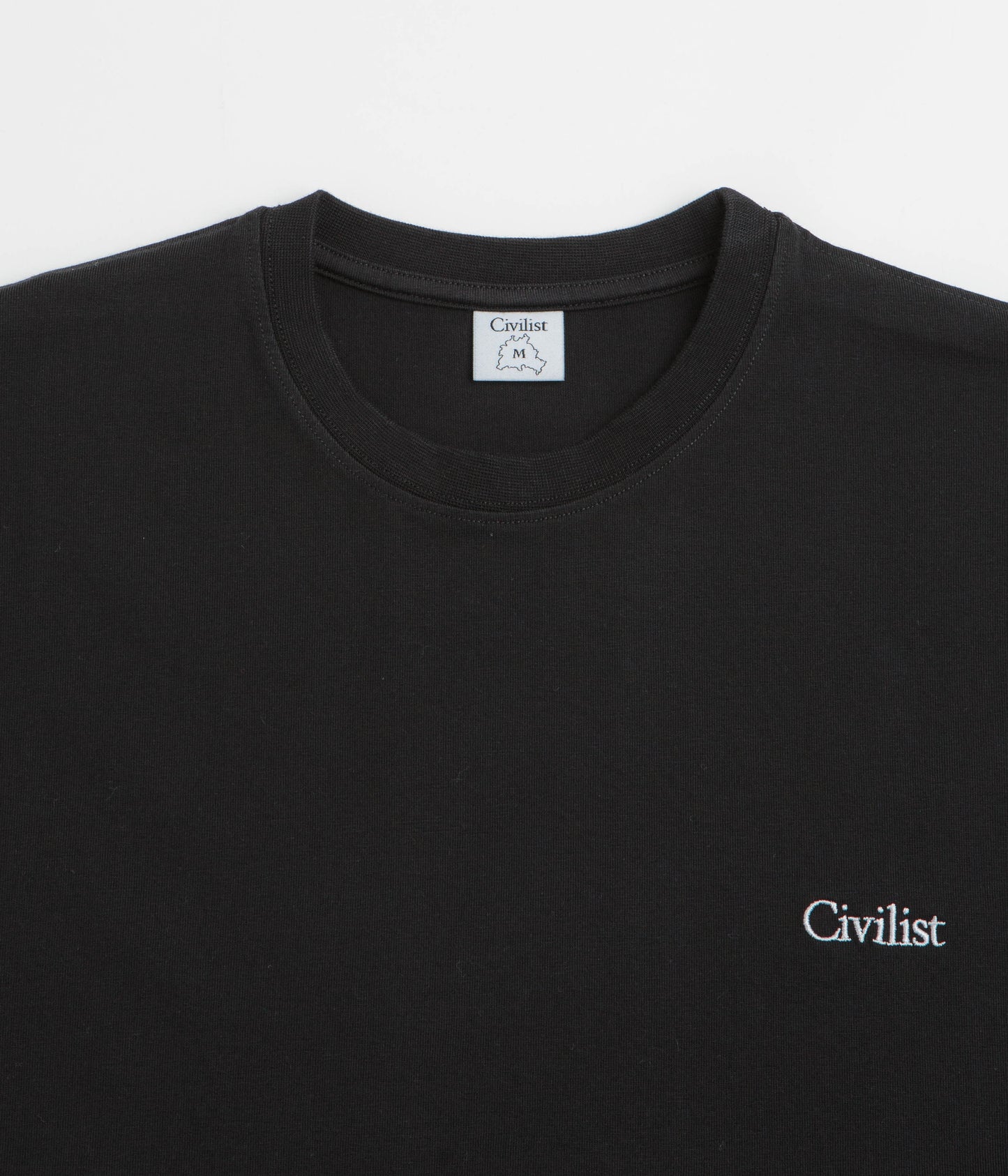 Civilist Mini Logo T-Shirt - Black