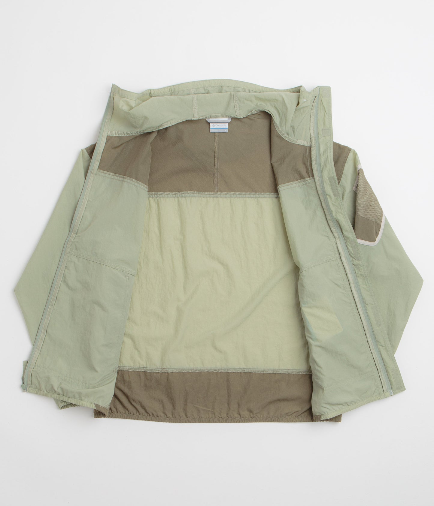Columbia Challenger II Windbreaker Jacket - Safari / Stone Green