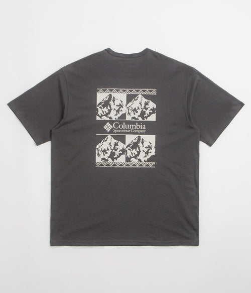 Columbia CSC Heavyweight Iconic T-Shirt - Shark / Repeated Peaks