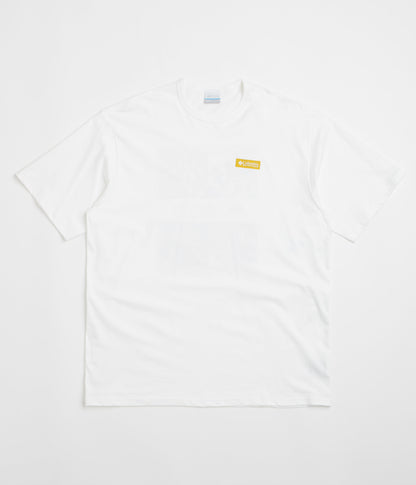 Columbia CSC Heavyweight Iconic T-Shirt - White / Repeated Peaks