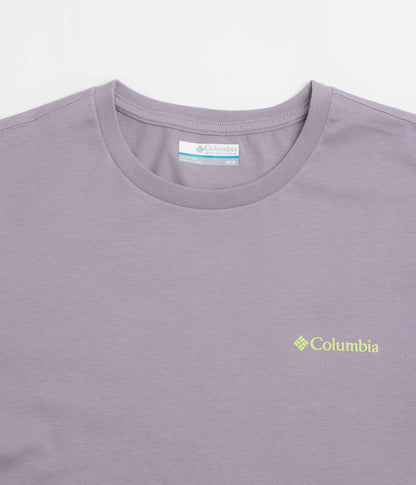 Columbia CSC Logo Back T-Shirt - Shale Purple / Linework C Badge