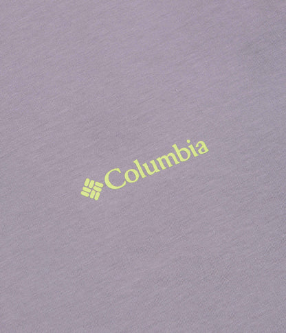 Columbia CSC Logo Back T-Shirt - Shale Purple / Linework C Badge